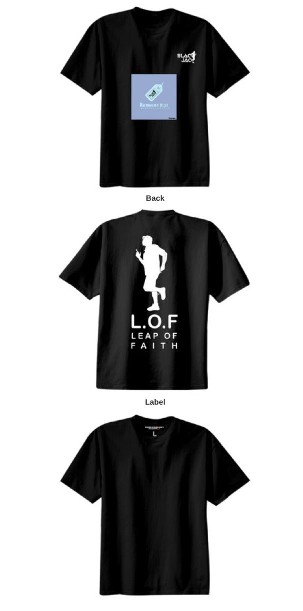 Blackjack L.O.F. Custom Bible Verse Edition T-Shirt
