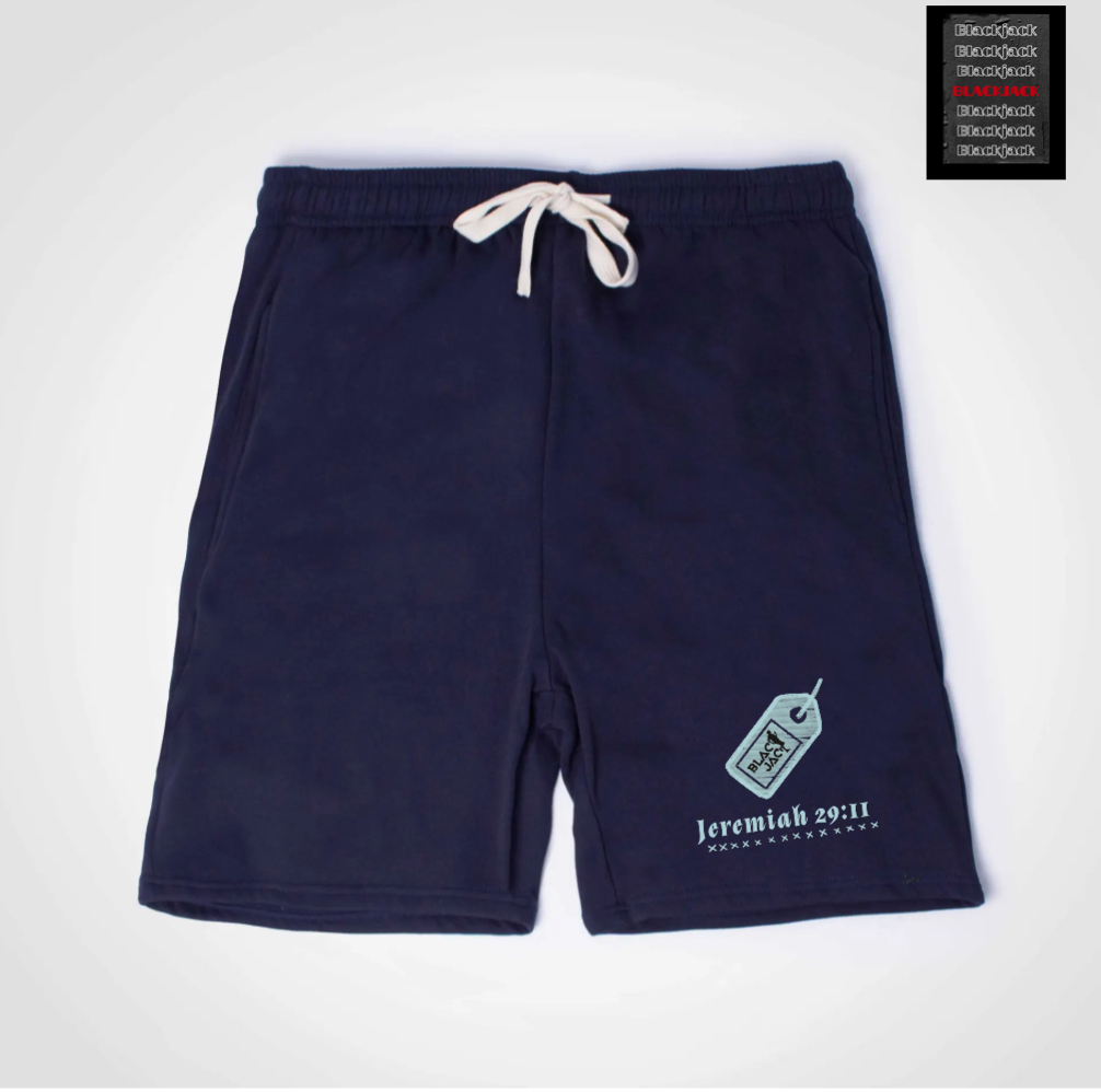 Blackjack 280GSM 100% Cotton Navy Short